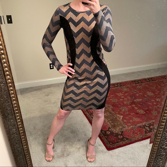Xs Long sleeve Bodycon dress BNWOT (LLR Debbie) - Picture 5 of 16